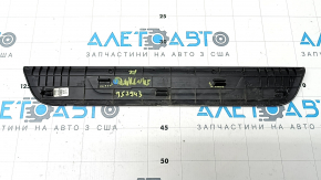Front left outer door sill trim for Hyundai Santa FE 19-23, black, scratches, broken fasteners
