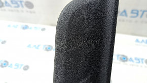 Front left outer door sill trim for Hyundai Santa FE 19-23, black, scratches, broken fasteners