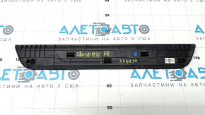 Front right outer door sill trim for Hyundai Santa FE 19-23, black, scratches