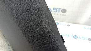 Lower left center pillar trim for Hyundai Santa FE 21-23, black, scratches