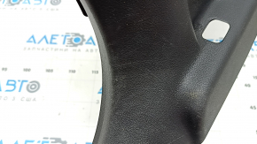 Lower left center pillar trim for Hyundai Santa FE 21-23, black, scratches
