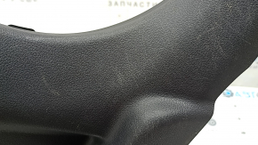 Lower right center pillar trim for Hyundai Santa FE 21-23, black, scratches
