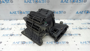 The bare heater housing of the Hyundai Santa FE 21-23 2.5, 2.5T, without a fan, actuator, or resistor.