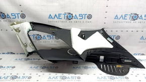 Left rear pillar trim for Land Rover Range Rover Velar 18-20, black, under speaker, 1280 watt, scratches