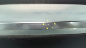Hyundai Santa Fe 19-23 lower front right door trim, silver, scratches