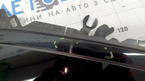 Fixed rear left window glass for Land Rover Range Rover Velar 18-23 tinted, scratches on molding