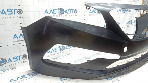 Front bare bumper for Hyundai Sonata 15-17 SE, hook, broken mount, bent mount, cracks