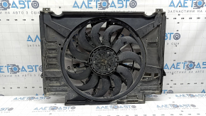 Radiator shroud diffuser assembly for Land Rover Range Rover Velar 18-26 2.0T, 3.0T 850 Watt