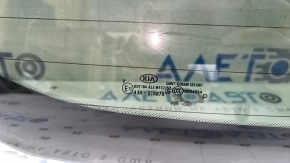 Kia Niro 17-22 rear trunk glass, tinted, scratched, loose terminal