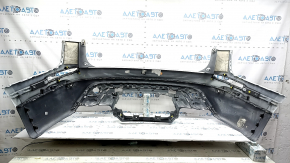 Bare rear bumper for Land Rover Range Rover Velar 18-20 with parking sensors without Park Assist, R-Dynamic, white with black gloss
