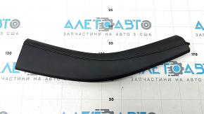Hyundai Santa FE 21-23 center console trim, upper right side, black leather, broken mount