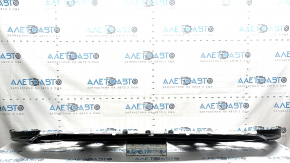Land Rover Range Rover Velar 18-23 front bumper lip, black, scratched, cracked, broken mount