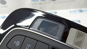 Hyundai Santa FE 21-23 front headlight, black and gray, with panoramic headlights, needs cleaning, scratches