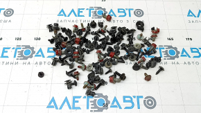 Incomplete set of hardware for the bumper, hood, and fenders of a Hyundai Santa FE 21-23