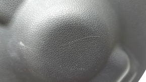Hyundai Santa FE 19-23 passenger footwell trim panel, black, scratched