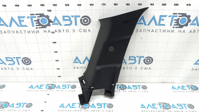 Left rear pillar trim for Hyundai Santa FE 19-23, black, scratches