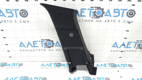 Right rear pillar trim for Hyundai Santa FE 19-23, black, scratches