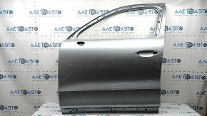 Front left door bare Porsche Cayenne 19-26 silver M7P