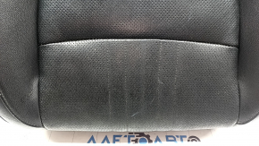 Honda Accord 2018-2019 passenger seat cushion upholstery, black leather, heated, ventilated, perforated, scratches