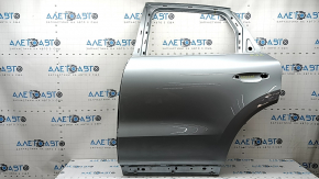 Naked rear left door Porsche Cayenne 19-26 silver M7P