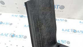 Rear left door sill trim for Hyundai Santa FE 21-23, black, scratches, worn