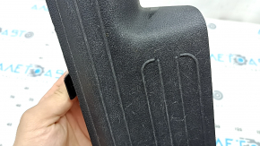 Rear left door sill trim for Hyundai Santa FE 21-23, black, scratches, worn
