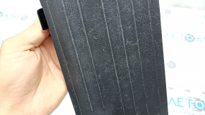 Rear left door sill trim for Hyundai Santa FE 21-23, black, scratches, worn