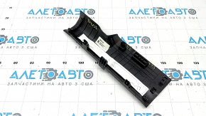 Rear right door sill trim for Hyundai Santa FE 21-23, black, scratches, worn