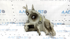 The rear left axle shaft with hub for a Land Rover Range Rover Velar 18-20 has microcracks.