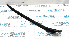 Right windshield molding for Hyundai Santa FE 19-23, gloss black, scratches, peeling seal, broken mount