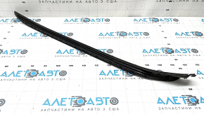 Left windshield molding for Hyundai Santa FE 19-23, gloss black, broken, scratches, broken mount