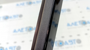 Left windshield molding for Hyundai Santa FE 19-23, gloss black, broken, scratches, broken mount