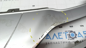 Audi Q5 80A 18-20 rear bumper lip, gray, scratches, chips, glued on