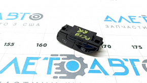 Central lock button for the rear right door of a Porsche Cayenne 19-23, glossy black