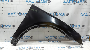 The front right fender of the Audi Q5 80A 18-24 is dented.