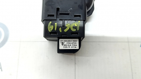 Rear right window lift control for a Porsche Cayenne 19-23, gloss black