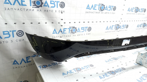 Bare rear bumper, lower part, Audi Q5 80A 18-20, black, scratches, glue, chip