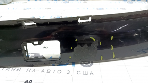 Bare rear bumper, lower part, Audi Q5 80A 18-20, black, scratches, glue, chip