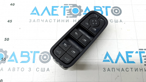 Front left window lift control for Porsche Cayenne 19-23, gloss black