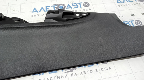 Honda Accord 18-22 black, worn center console trim, right side