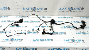 Wiring for the front left door of a 19-26 Porsche Cayenne for keyless entry and a camera