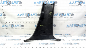 Honda Accord 18-22 black center pillar trim, lower left, scratches