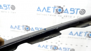 Front bumper trim under the right headlight for Honda Accord 18-20, gloss black, bumpers