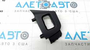 Black rear left window control trim for Porsche Cayenne 19-23