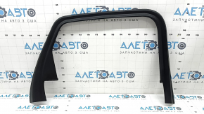 Black inner rear left door frame for a 19-26 Porsche Cayenne