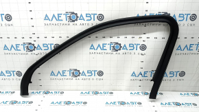 Black inner front right door frame for a 19-26 Porsche Cayenne
