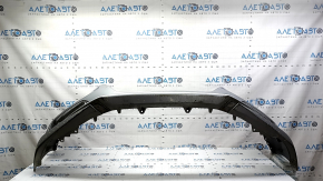 Bare front bumper for Honda Accord 18-20, with parking sensors, silver, scratches, chips, and dings