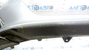 Bare front bumper for Honda Accord 18-20, with parking sensors, silver, scratches, chips, and dings
