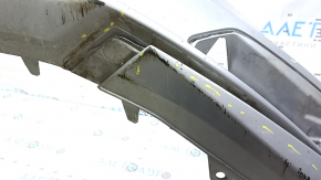 Bare front bumper for Honda Accord 18-20, with parking sensors, silver, scratches, chips, and dings