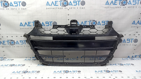 Honda Accord 18-20 radiator grille, gloss black, sand, worn